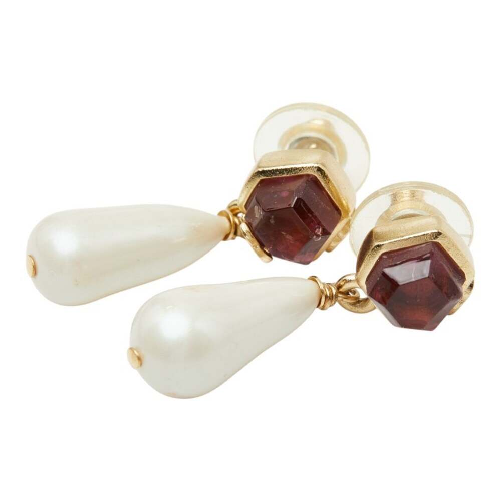 Chanel Cc Logo Stud Earrings Metal #276091C59B